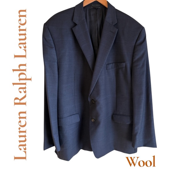 Lauren Ralph Lauren Other - Lauren Ralph Lauren Men's Wool Blazer. Dark blue. 50R. Excellent preowned!